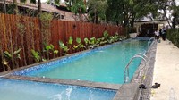 Kolam renang tersebut berukuran lebar 4 meter dan panjang 29 meter, dengan kedalaman 1,25 meter. 