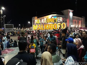 Malam Tahun Baru, Begini Kondisi Titik Nol Yogya