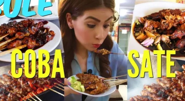 Cerita 5 Orang Asing Ketagihan Racikan Sate Indonesia