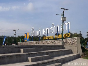 Tak Cuma Suplai Air, Bendung Kamijoro Jadi Tempat Wisata