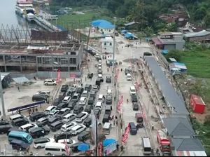 Jokowi Terbang ke Balige, Resmikan Jalan hingga Pelabuhan Ajibata