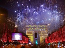 Pesta Kembang Api Tahun Baru 2020 di Berbagai Negara