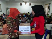 BNI Salurkan Bantuan Kepada Korban Banjir di Jakarta