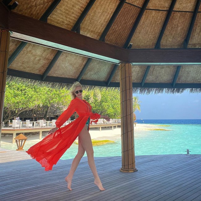 Punya tubuh yang semampai, Amanda juga berprofesi sebagai model. Ia beberapa kali pemotretan fashion.  Foto: dok. Instagram