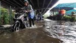 Bak Sungai, Begini Penampakan Banjir di Jalan Yos Sudarso