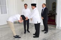 Temui Prabowo di Istana Yogyakarta, Jokowi: Ini Tamu Besar