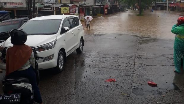 Sejumlah Titik di Bekasi Juga Terendam Banjir, Begini Penampakannya