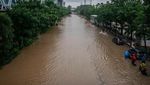 Begini Penampakan Banjir di Cawang
