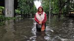 Bak Sungai, Begini Penampakan Banjir di Jalan Yos Sudarso