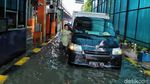 Banjir Rendam Gerbang Tol Sunter