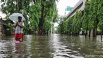 Bak Sungai, Begini Penampakan Banjir di Jalan Yos Sudarso