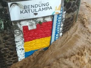 Dalam 1 Jam Status Bendung Katulampa Berubah Cepat dari Siaga 4 ke 1!