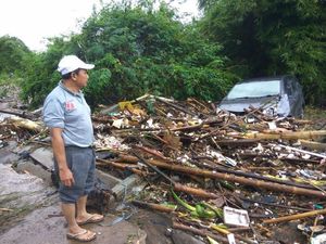 Banjir Bandang Terjang Padalarang, 232 Orang Mengungsi