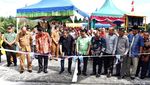 Momen Bupati Tapteng Resmikan Jembatan Hamzah Al-Fansuri
