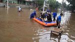 Penampakan Kawasan Kemang yang Masih Terendam Banjir