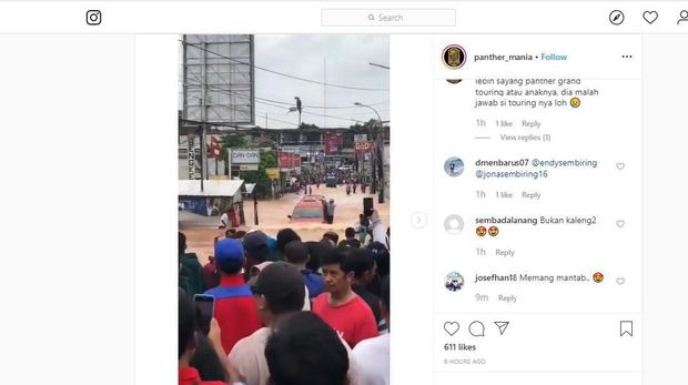 Panther terobos banjir Panther terobos banjir