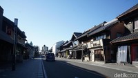 Seperti inilah salah satu sisi kota tua Kawagoe Old Town di Jepang. (Syanti/detikcom)