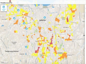 Cara Pantau Kondisi Banjir Terkini di Jakarta