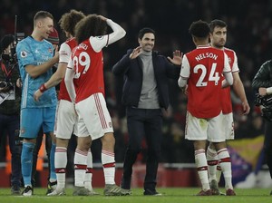 Arsenal Vs Man Utd: Manisnya Kemenangan Perdana Mikel Arteta