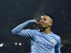 Status Gabriel Jesus di Man City, yang saat ini tidak menjadi striker utama, bisa saja menggodanya pindah ke Juventus. Paling tidak begitu kata agennya. (Foto: AP Photo)