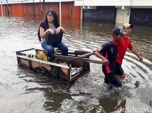 Jakarta Langganan Banjir, Rugi Triliunan Rupiah Sudah Biasa