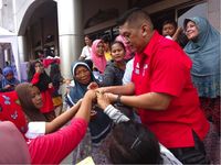 Sido Muncul Beri Bantuan Korban Banjir Jakarta Senilai Rp 650 Juta
