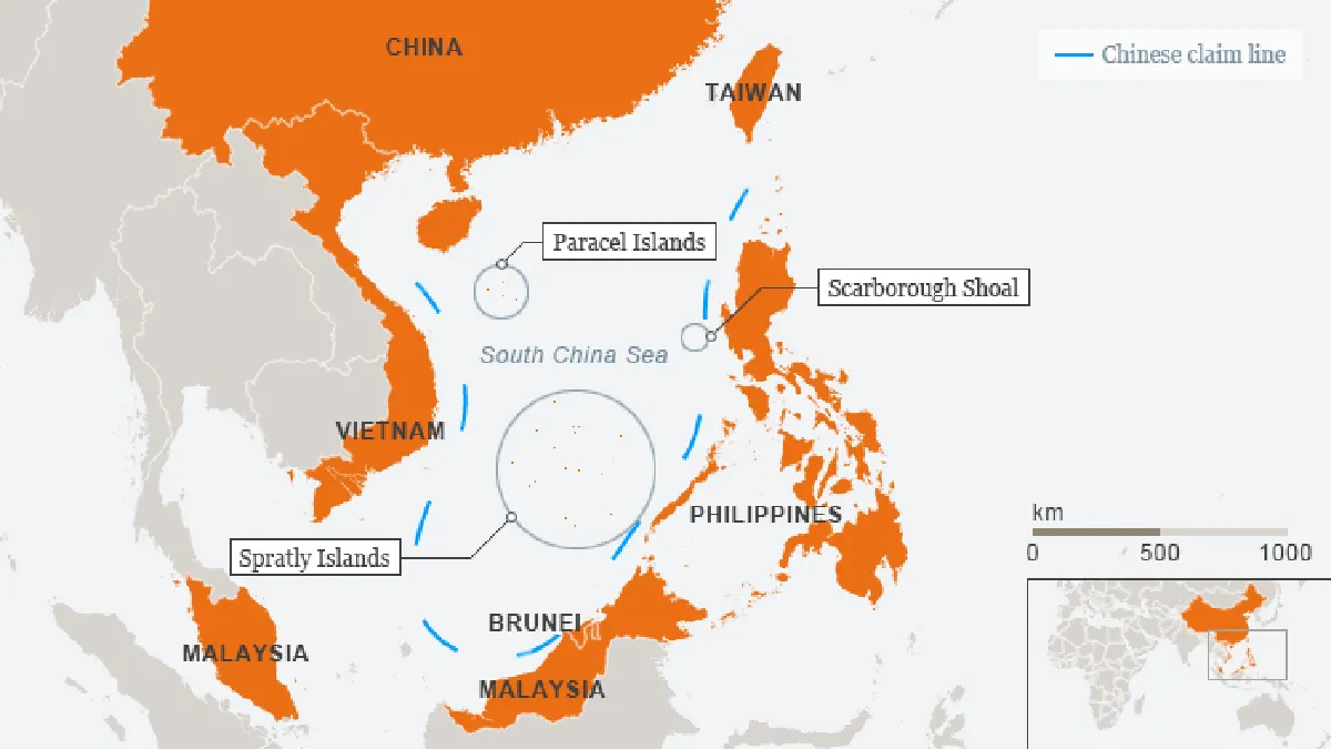 Berawal dari Salah Terjemah, Peta Laut China Selatan Tabrak ...