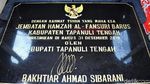 Momen Bupati Tapteng Resmikan Jembatan Hamzah Al-Fansuri