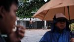 Potret Heroik Damkar-Warga Selamatkan Anjing Terjebak Banjir