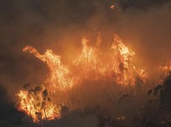 Fenomena Langit Merah Darah di Australia