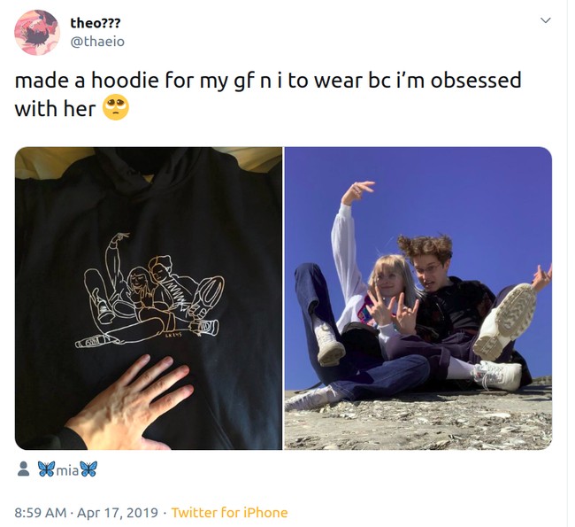 Sebuah pemberian akan lebih romantis jika dibuat custom made seperti ini. Foto: Twitter