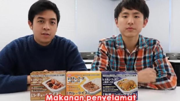 Jepang Punya Stok Makanan Darurat yang Bisa Diolah Tanpa Kompor dan Listrik