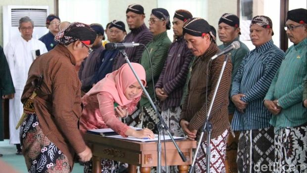 Pelantikan pejabat di Kulon Progo dengan nomenklatur baru