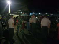 Suasana penanganan kasus tersebut.
