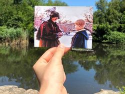 Keren! Adegan Film Menyatu dengan Lokasi Asli dalam Satu Frame