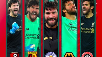 Sudah lima kali berturut-turut dalam pertandingan di Liga Inggris Liverpool tak kemasukan gol alias clean sheet. Foto: istimewa