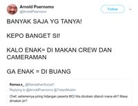 Ini Jawaban Kocak Chef Arnold, Saat Ditanya Netizen Makanan Sisa MasterChef 