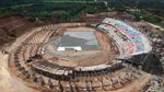 Penampakan Terkini Pembangunan Stadion Utama Sumbar