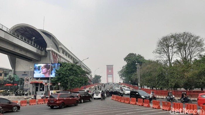 Kawasan Jembatan Ampera Palembang (Raja-detikcom)