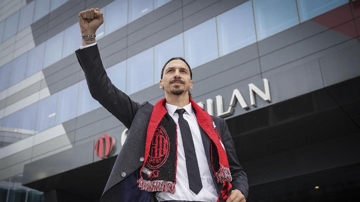 Zlatan Ibrahimovic diyakini akan membawa mentalitas juara ke AC Milan. (Foto: Spada/LaPresse via AP)