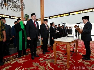 Berlakukan Perda OPD, Bupati Anas Lantik 238 Pejabat
