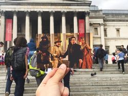 Keren! Adegan Film Menyatu dengan Lokasi Asli dalam Satu Frame