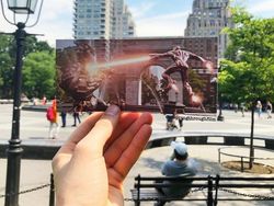 Keren! Adegan Film Menyatu dengan Lokasi Asli dalam Satu Frame