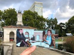 Keren! Adegan Film Menyatu dengan Lokasi Asli dalam Satu Frame