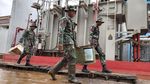 Panglima TNI-Kapolri Pantau Gardu PLN Pascabanjir