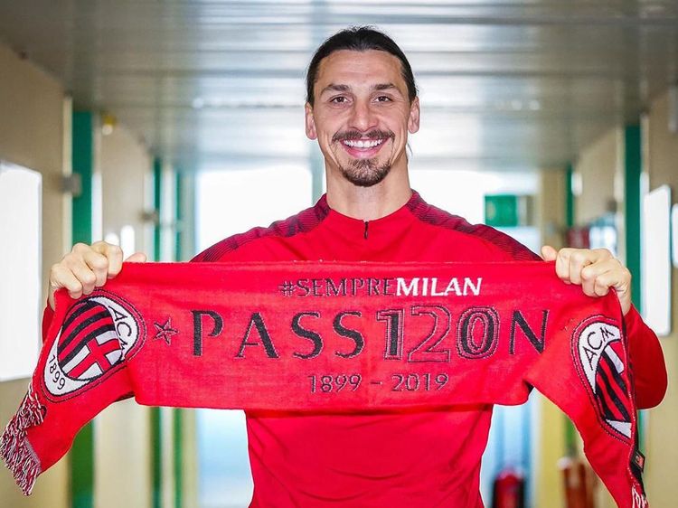 Hari Pertama Ibrahimovic Jadi Rossoneri Lagi