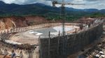 Penampakan Terkini Pembangunan Stadion Utama Sumbar