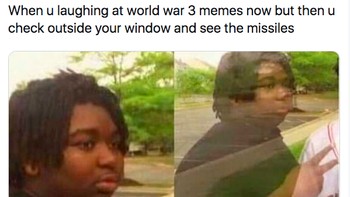 Banyak yang bercanda, tapi khawatir Perang Dunia III jadi kenyataan (Twitter)