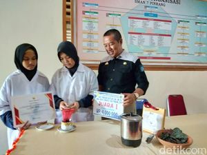Inspiratif! Pelajar di Sulsel Temukan Obat Herbal untuk Kanker