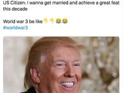 Aneka Meme Reaksi World War 3 AS VS Iran di Twitter